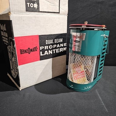Vintage Bernz-O-Matic Dual Beam Propane Lantern TX-750 - Like New Never Used