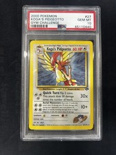2000-Pokemon Gym Challenge #27-Koga's Pidgeotto-PSA 10-GEM MT on eBay
