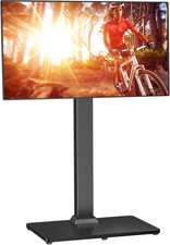 Perlegear Floor TV Stand with Mount for 32-70 Inch Tvs up to 88Lbs, Floor Standi