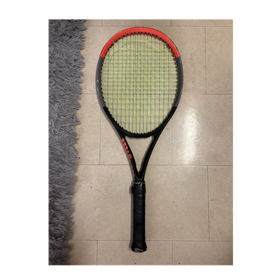 Wilson Clash 100 Tour Tennis Racquet 100 in² Black/Red Model Tour Performance