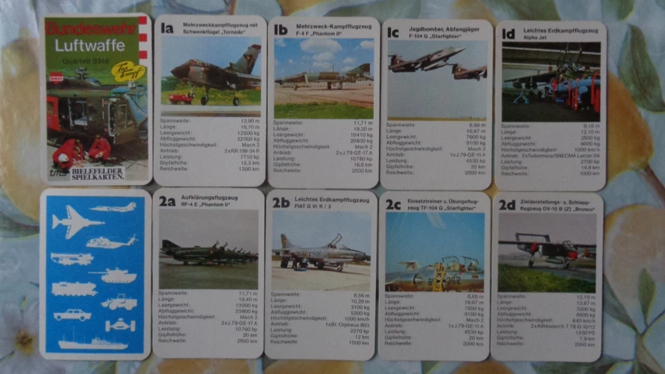 Quartett Konvolut mit Fehlkarten - Bild 2 von 4