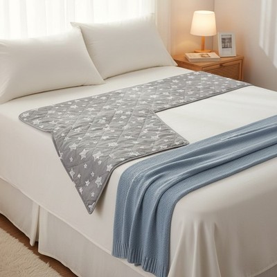 Washable Waterproof Bed Pads 34'' x 36'' - 2 Pack for Ultimate Protection