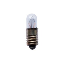 Light Bulb Clear 1w 12v E5 80mA Miniature 5.1mm x 16mm LES
