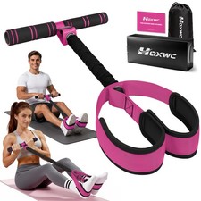 Multifunction Pedal Resistance Band with Handle, 50LBS Foot Pedal Resistance ...