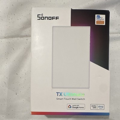 Sonoff T5-1C-120 Smart Touch Wall Switch White Wi-Fi Alexa Google Home
