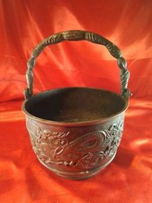 Antiker Massiver &Uuml;bertopf Jardiniere Bronze Dekor Drache  Historismus (6272#)