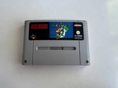 Super Mario World für Super Nintendo / SNES #1 - Bild 1 von 2