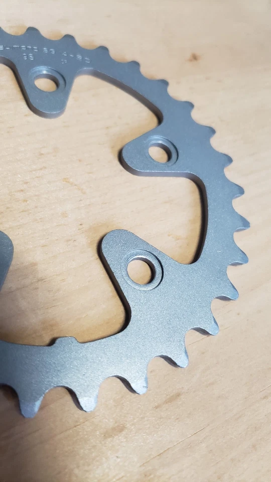 Plato vintage Shimano SG A-30 74 mm BCD NUEVO 9 velocidades retro Japón Foto 4 de 4