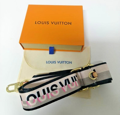 Louis Vuitton Speedy Bandouliere Adjustable Shoulder Strap Jacquard with Box