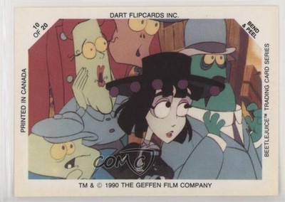 1990 Dart Beetlejuice Cartoon Stickers Beetlejuice #10 2rz