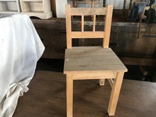 Child's Chair wooden needs a good clean