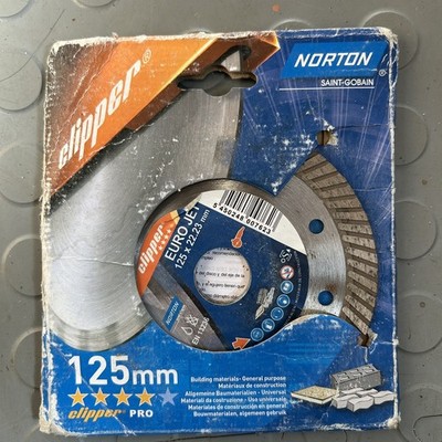 Norton Clipper 125mm Pro Euro Jet Premium Diamantscheibe