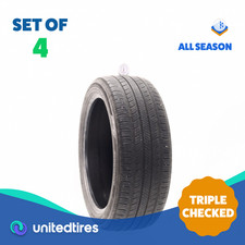 Set Of 4 Used 21545r18 Hankook Kinergy Gt 89v - 732 Set Of 4 Used 21545r18 Hankook Kinergy Gt 89v - 732