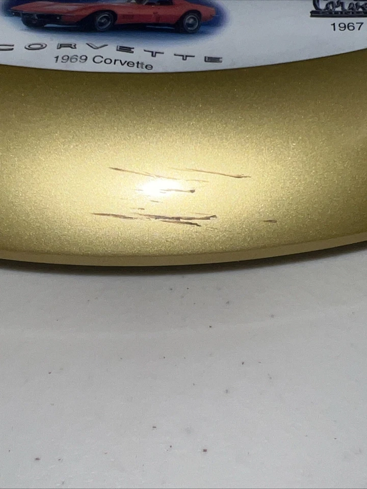 Official 50th Anniversary Chevrolet Corvette Car Rev Wall Clock Man Cave - WORKS - Image 4 of 4