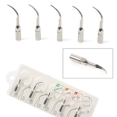 5 Typ Dental Ultraschall Scaler Scaling Endo Perio Tip für EMS WOODPECKER