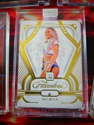 WWE 2024 Panini Flawless Sol Ruca 21/25 Diamond