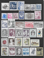 AUSTRIA   GORGEOUS!  ONE PAGE VARIOUS MINT NEVER HINGED ISSUES  1961 - 1971