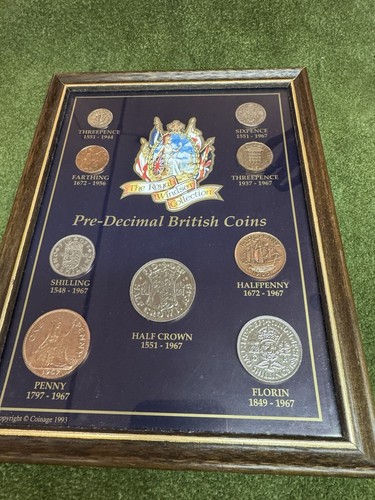 Vintage The Royal Windsor Collection of Pre-Decimal British Coins 99p N/R - Picture 8 of 8