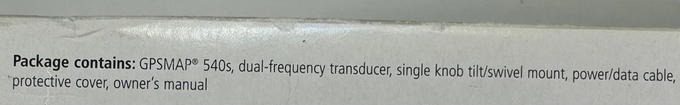 *RARE FIND* NEW GARMIN GPSmap 540s ChartPlotter GPS Sounder Sonar NEW BUNDLE SET - Image 2 of 4