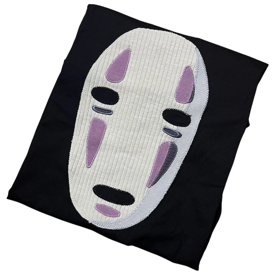 Loewe x Spirited Away Kaonashi Embroidered “No Face” T-Shirt - Image 3 of 4