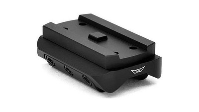 Warne Shotgun Rib Black Matte Finish Aluminum Mount Aimpoint T1-T2 - 6111M