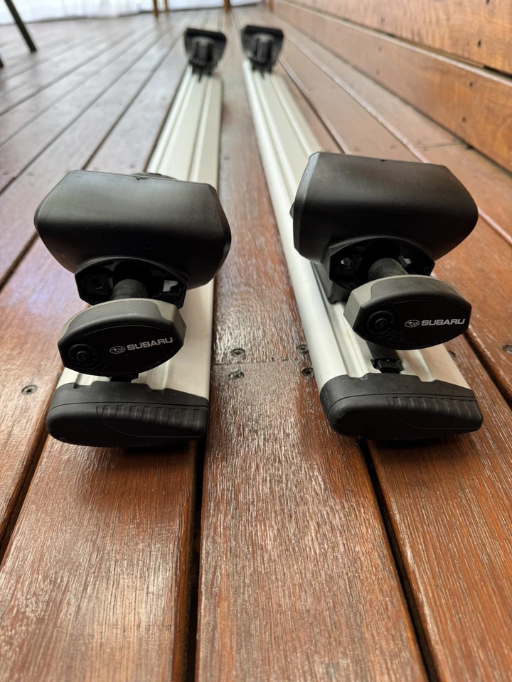 Genuine Subaru Roof Racks Cross Bars XV 2022 - NEVER USED - image 2 of 4
