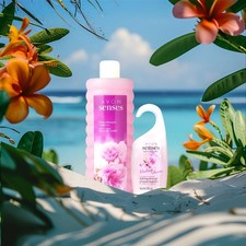 AVON Senses Cherry Blossom Bubble Bath  Shower Gel Duo Set