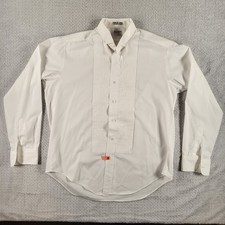 First Nighter white tuxedo shirt size L 34/35