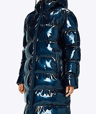 Parka invernale Rains high gloss parka laccato giacca di gomma giacca verniciata L/XL
