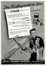 Anzeige Werbung Reklame 1959:  FESSELFLUGMODE...