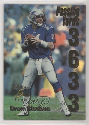 1999 Score Numbers Game 1781/3633 Drew Bledsoe #4 0l2