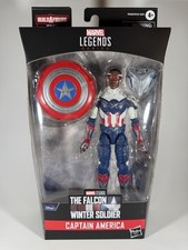 Figura Marvel Legends Capitán América Sam Wilson 6” Nueva En Caja 2021 Hasbro