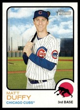 2022 Topps Heritage Matt Duffy Chicago Cubs #265