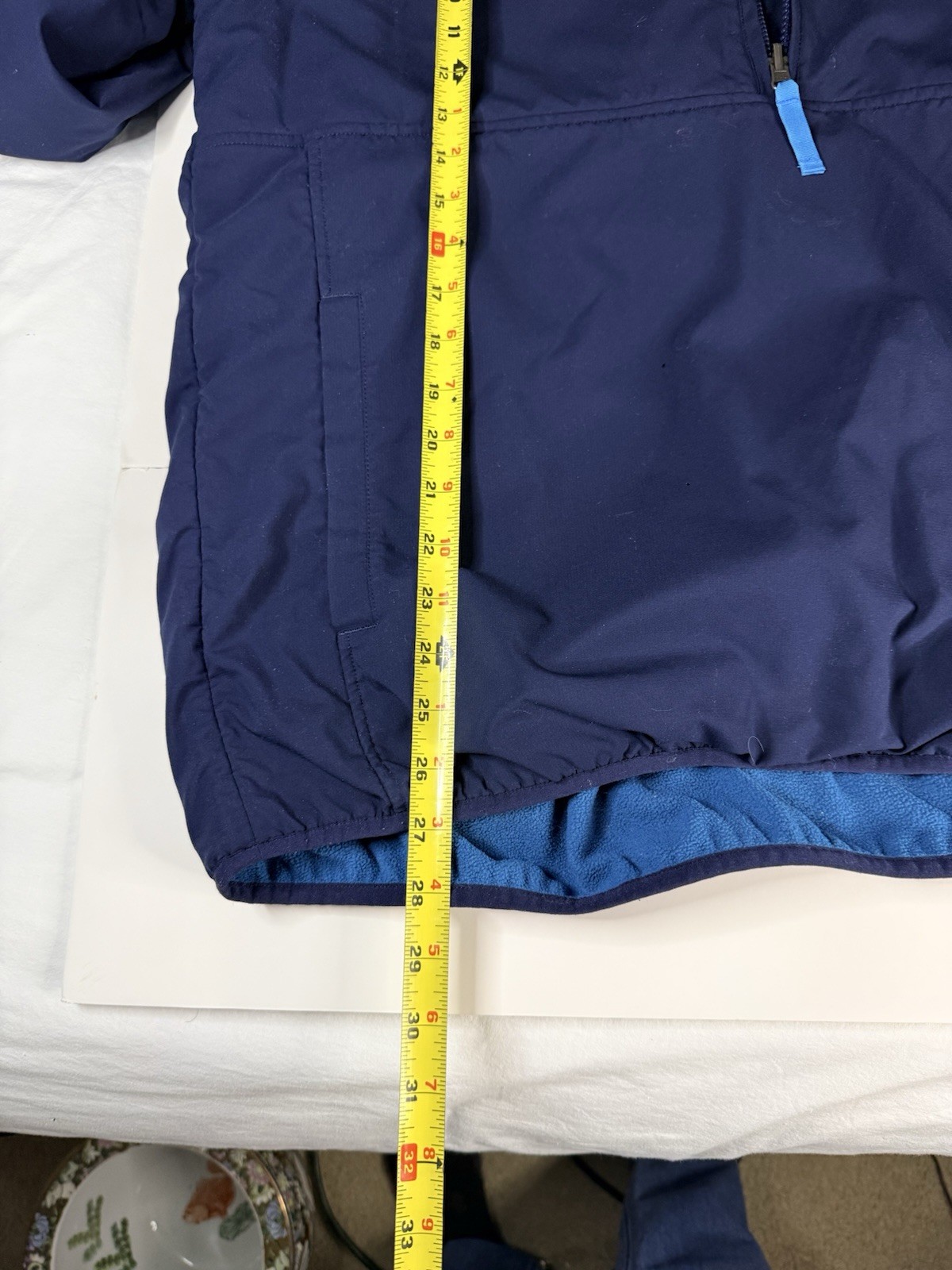 Patagonia Mens Blue Reversible Snap-T Pullover Jacket Size Large Read Descrip thumbnail 4