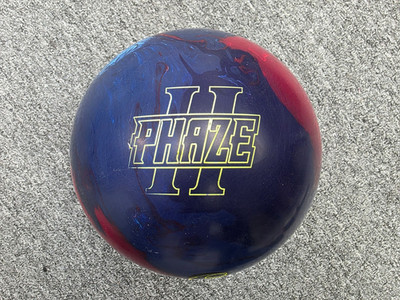 14 lbs 12 oz USED Storm PHAZE II bowling ball