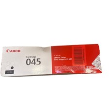 Canon 045 LBP610C Black Toner Cartridge Genuine OEM Sealed