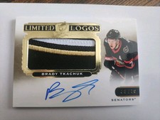 2019-20 Upper Deck The Cup Brady Tkachuk Limited Logos 