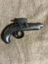 Vintage Brass Flintlock Style Pistol Lighter