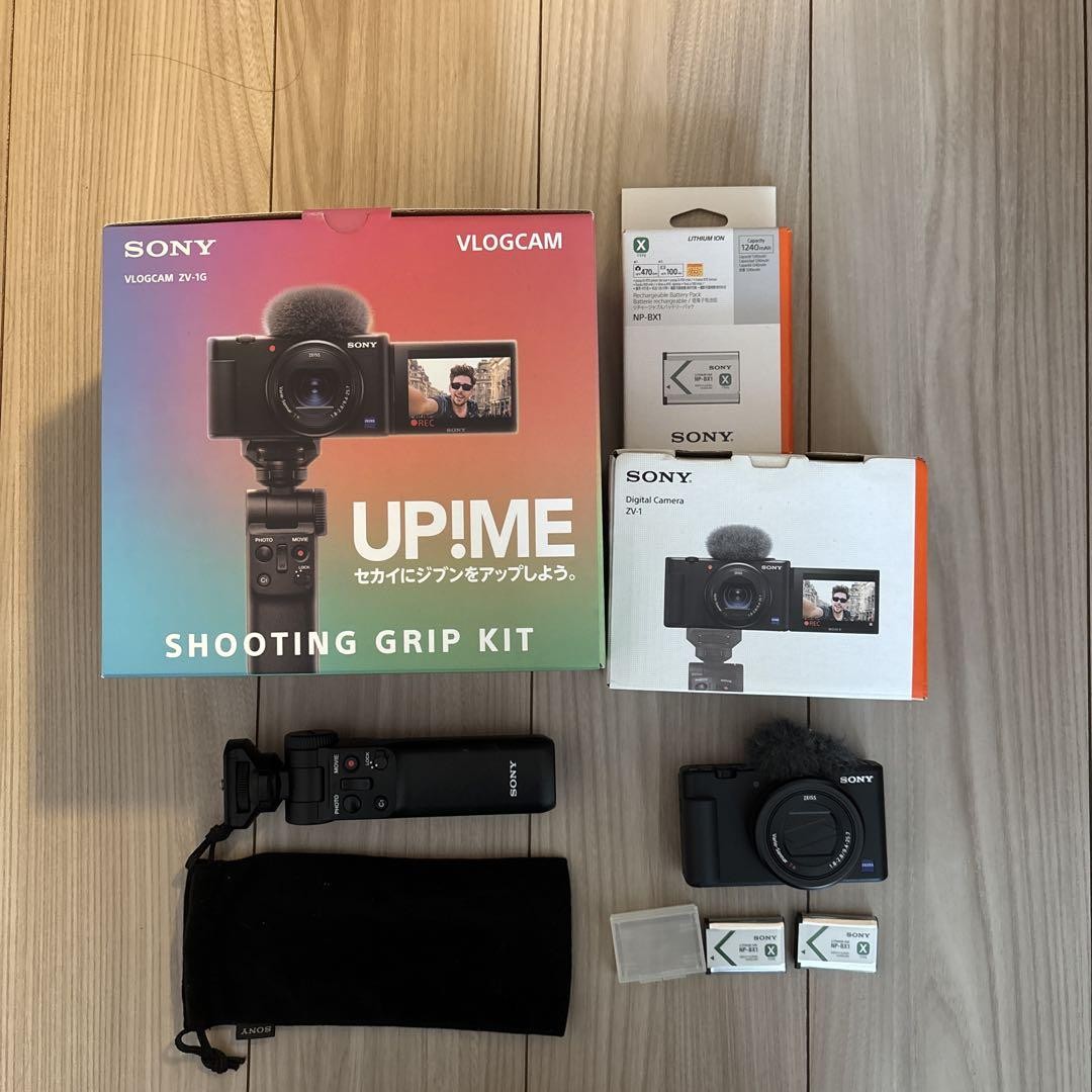 【新品】SONY VLOGCAM ZV-1G SHOOTING GRIP KIT Sony VLOGCAM ZV-1G Shooting Grip Kit | eBay