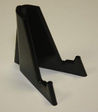 100 DISPLAY STANDS EASEL for Coins Capsules Card Holders Challenge BLACK ACRYLIC