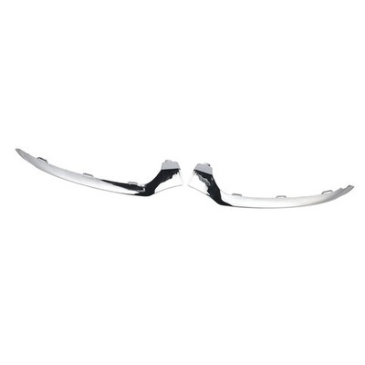 2x Chrome Front Bumper Lower Trim 2058851374 Replace For C Class W205 C SET