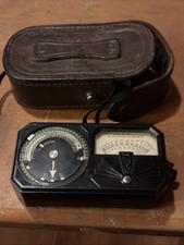 Vintage Weston Model 650 Light Meter Photographic Exposure Meter Working Tested