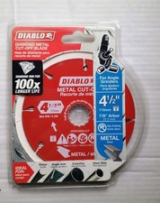 NEW  Diablo 4-1/2" Diamond Metal Cut-Off Blade DDD045DIA101F