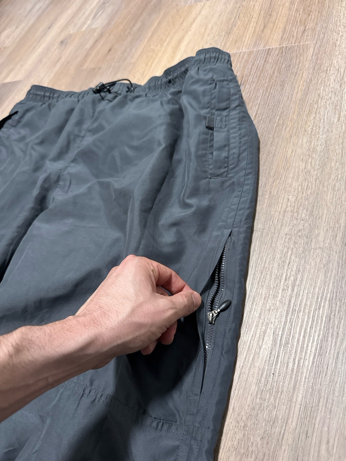 VTG Training Track Pants Zip Ankle Basic Elements… - image 4