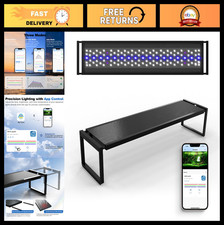 60W Full Spectrum Aquarium LED Light for 35-43" Fish Tanks, APP Control, Timer