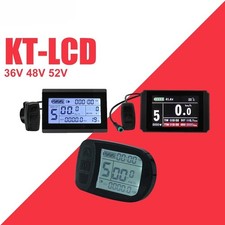  Misuratore LCD per Bicicletta Elettrica Regolatore Intelligente Impermeabile 24V 36V 48V