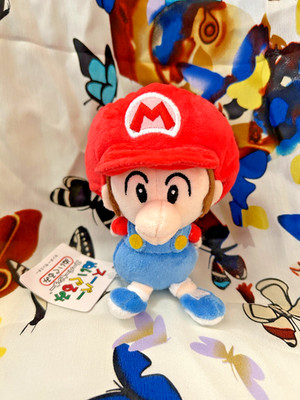 Super Mario Bros 5'' Baby Mario Koopa Stuffed Animal Plush Toy Doll Figure