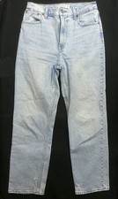 Abercrombie  Fitch Jeans Womens 28 6R Blue 90s Straight Ultra High Rise