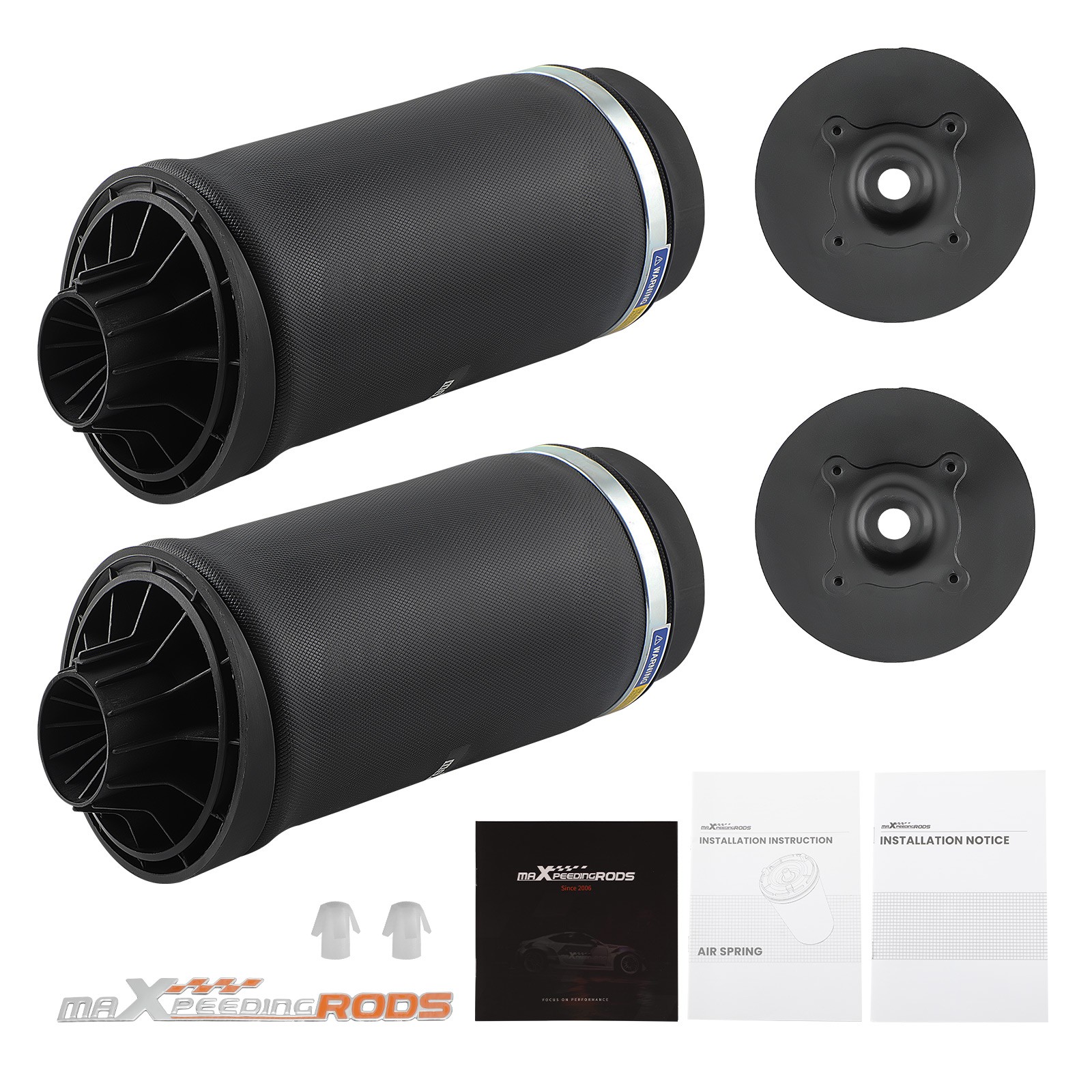 Suspension pneumatique arrière pour Mercedes Classe R W251 paire de boudins 2513200425