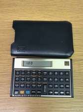 Hewlett Packard HP 12C Financial Calculator with Case Tested Working